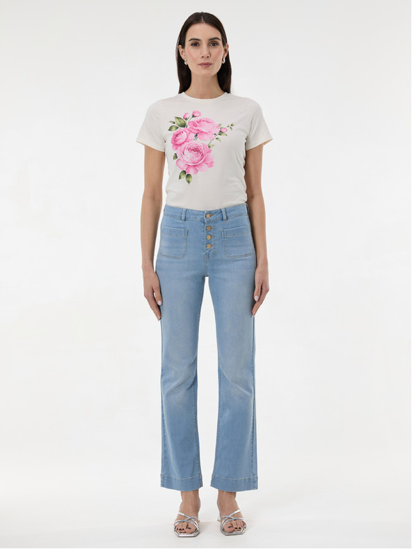 Orsay Kremna ženska majica s potiskom ORSAY