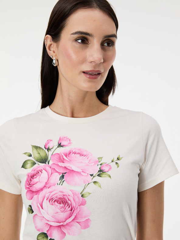 Orsay Kremna ženska majica s potiskom ORSAY