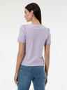 Orsay Svetlo vijolična ženska majica s kratkimi rokavi ORSAY