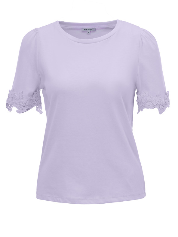 Orsay Svetlo vijolična ženska majica s kratkimi rokavi ORSAY