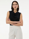 Orsay Črna ženska majica brez rokavov ORSAY