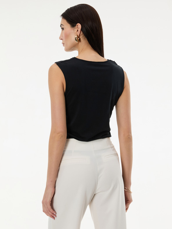 Orsay Črna ženska majica brez rokavov ORSAY