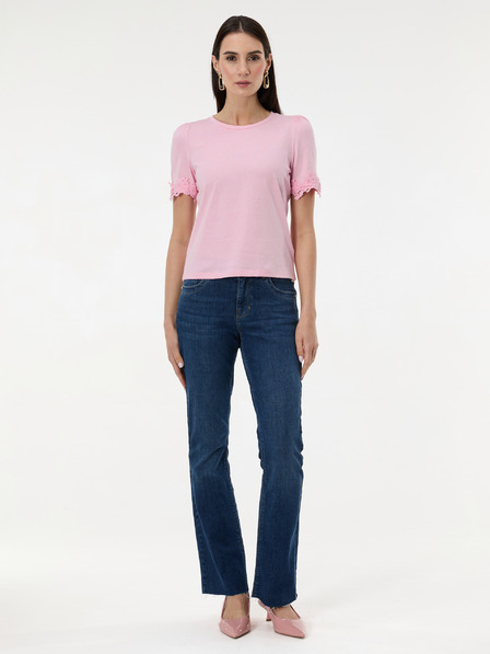 Orsay Svetlo roza ženska majica s kratkimi rokavi ORSAY