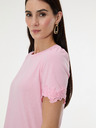 Orsay Svetlo roza ženska majica s kratkimi rokavi ORSAY
