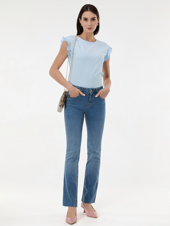 Orsay Svetlo modra ženska majica s kratkimi rokavi ORSAY