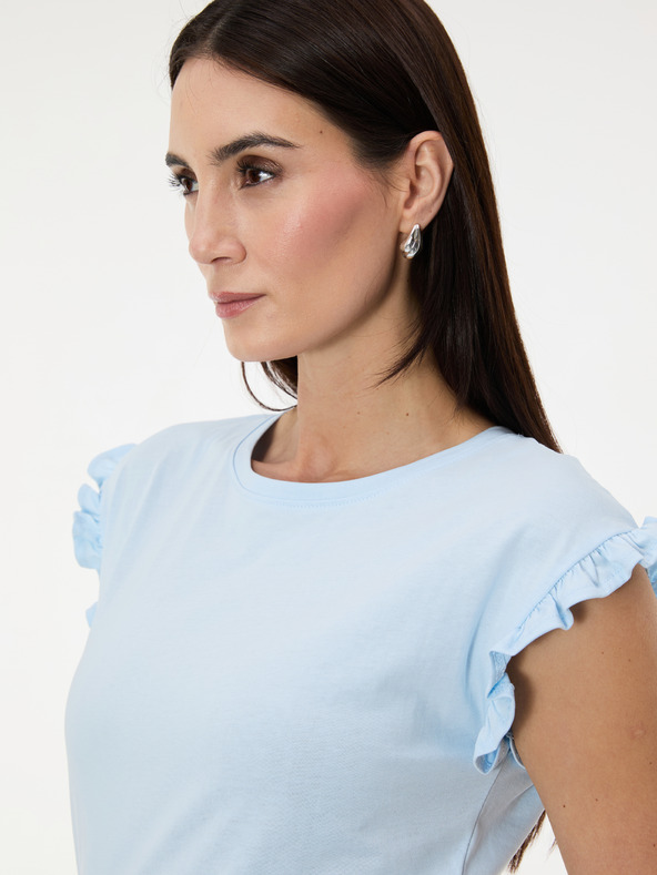 Orsay Svetlo modra ženska majica s kratkimi rokavi ORSAY