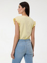 Orsay Rumena ženska majica s kratkimi rokavi ORSAY