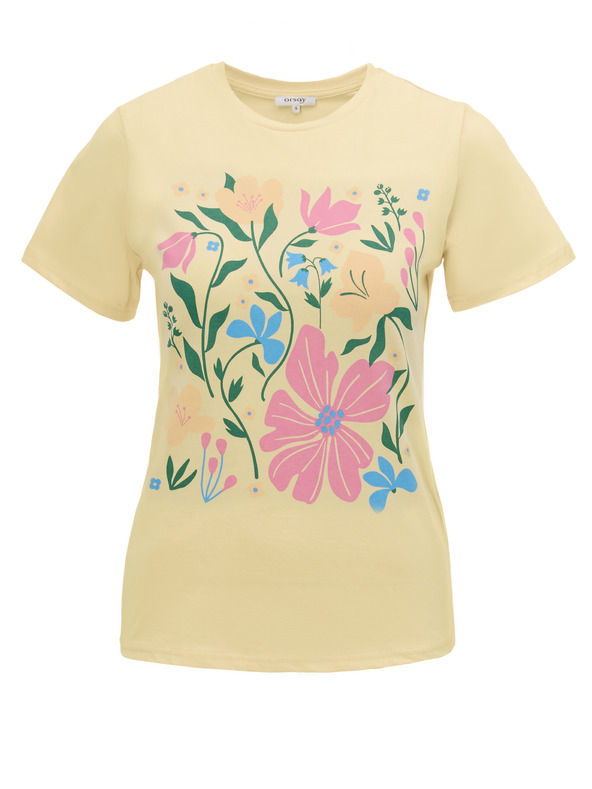 Orsay Rumena ženska majica s potiskom ORSAY
