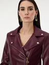 Orsay Vinsko rdeča ženska jakna iz umetnega usnja ORSAY