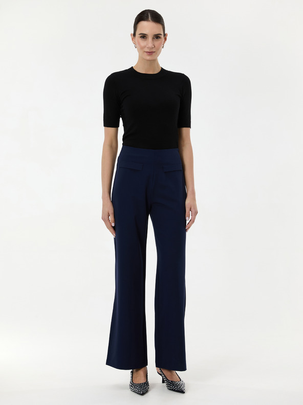 Orsay Črn ženski pulover s kratkimi rokavi ORSAY