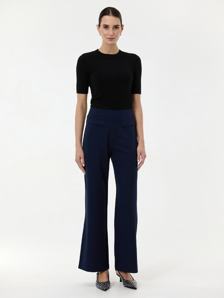 Orsay Črn ženski pulover s kratkimi rokavi ORSAY