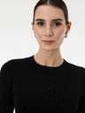 Orsay Črn ženski pulover s kratkimi rokavi ORSAY