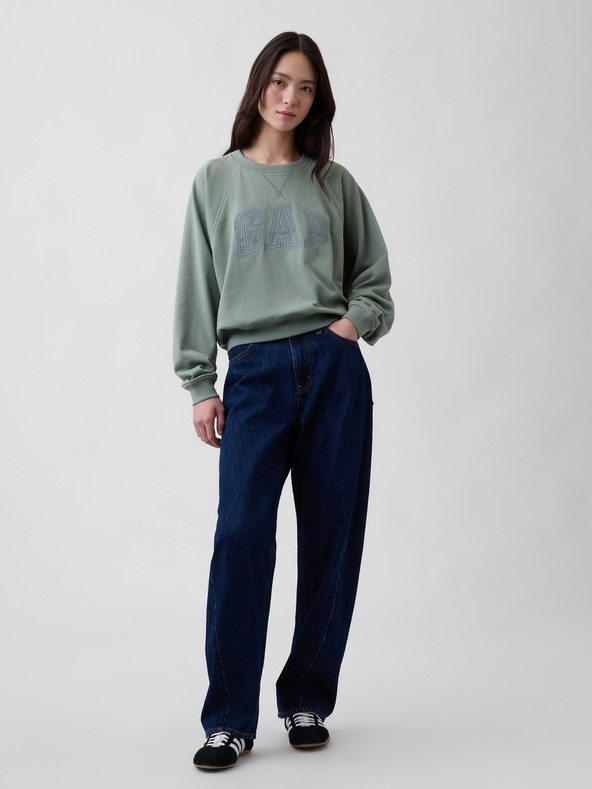 GAP Oversize pulover z logotipom GAP