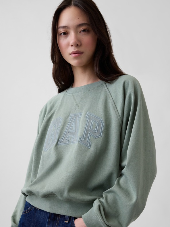 GAP Oversize pulover z logotipom GAP