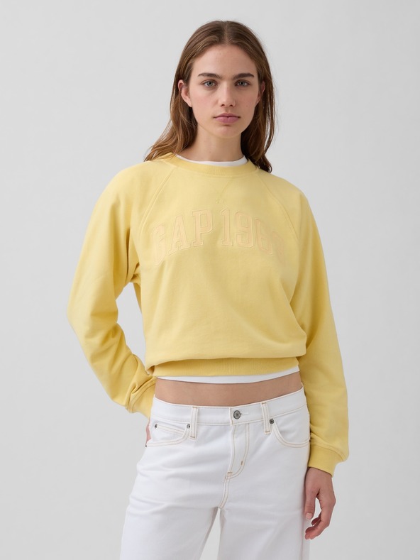 GAP Oversize pulover z logotipom GAP