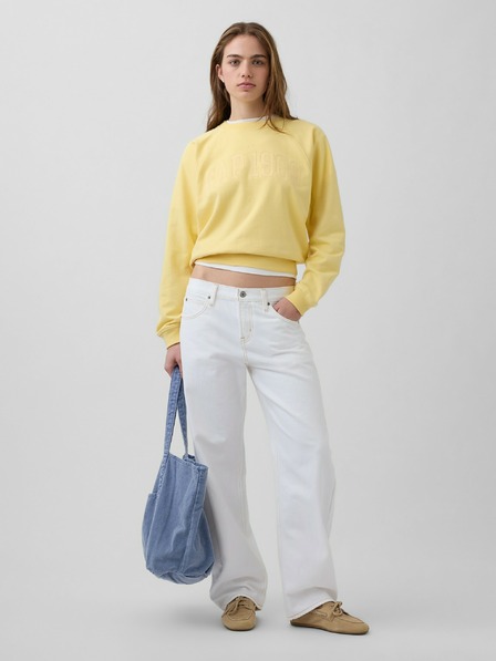 GAP Oversize pulover z logotipom GAP