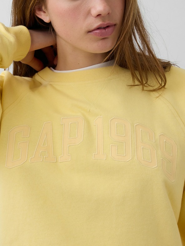 GAP Oversize pulover z logotipom GAP