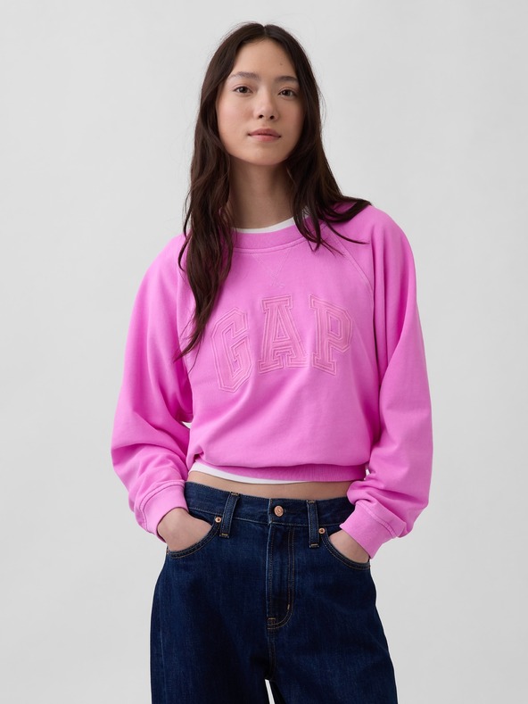 GAP Oversize pulover z logotipom GAP