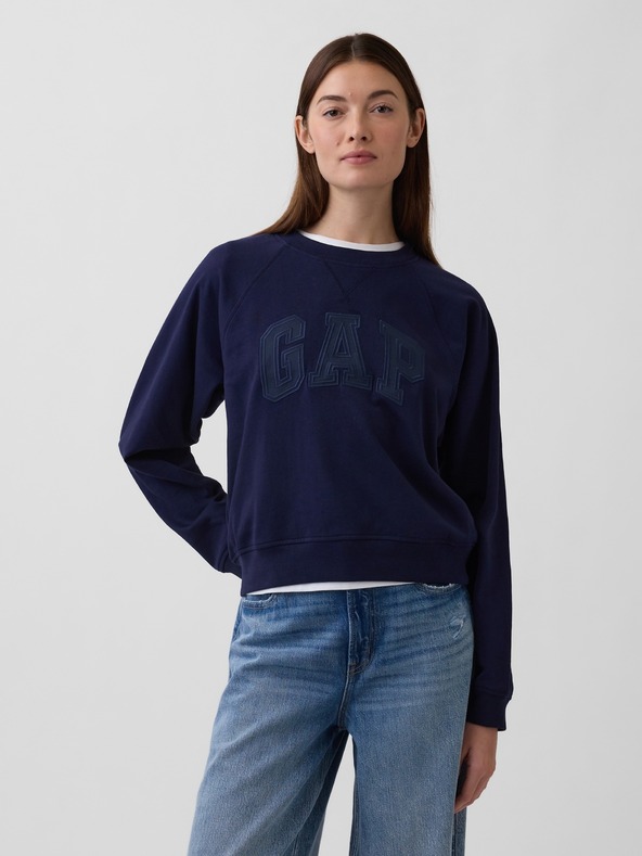 GAP Oversize pulover z logotipom GAP