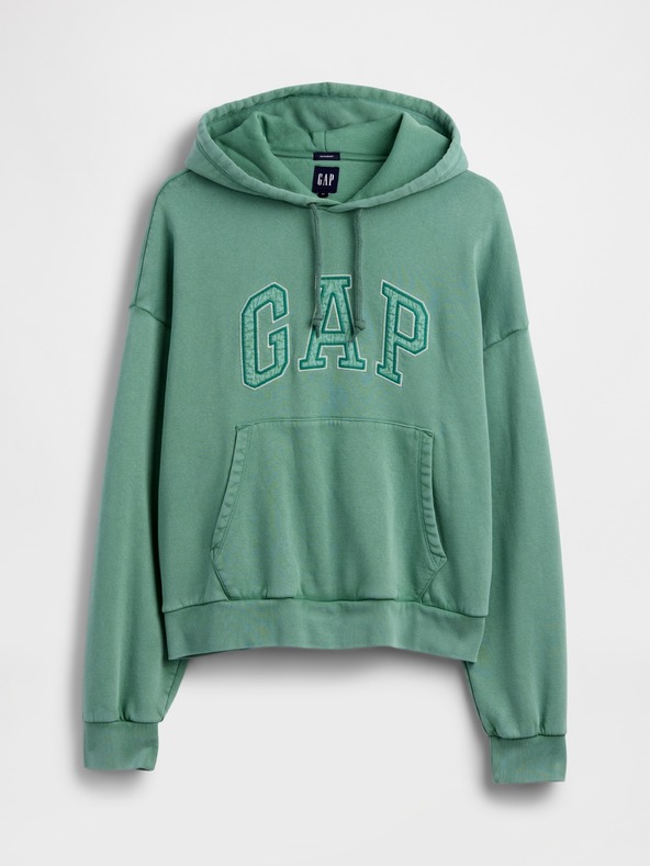 GAP Oversize jopica z logom VintageSoft GAP