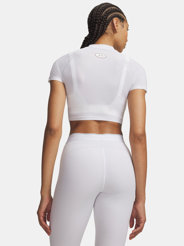 Under Armour Ženska majica Under Armour HeatGear Elite Crop Mck SS
