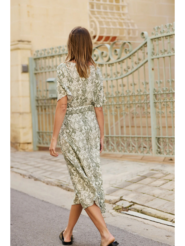 Moodo Olivne viskoze obleke Moodo