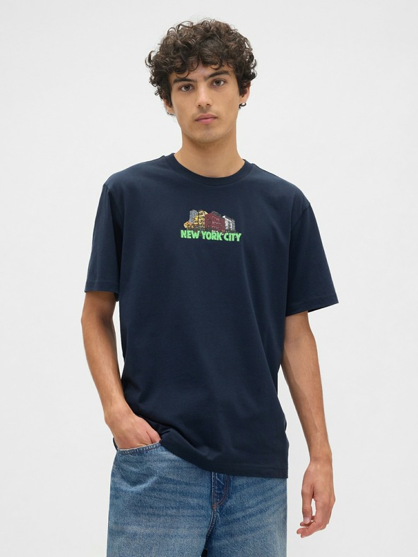 GAP Majica s potiskom Everyday Soft GAP