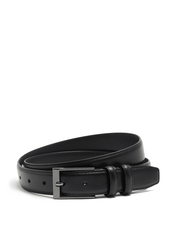 Marks & Spencer Usnjeni elegantni pas Marks & Spencer črn