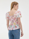 Orsay Rožnata ženska vzorčasta bluza ORSAY