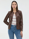 Orsay Rjava ženska jakna iz umetnega usnja ORSAY