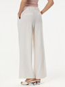 Orsay Krem ženske široke hlače ORSAY
