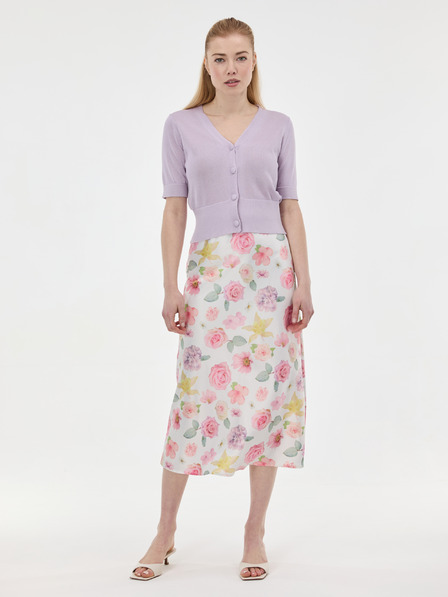 Orsay Svetlo vijolični ženski kardigan s kratkimi rokavi ORSAY