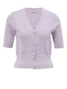 Orsay Svetlo vijolični ženski kardigan s kratkimi rokavi ORSAY