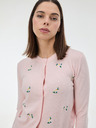 Orsay Svetlo roza ženski kardigan z vezenino ORSAY