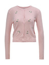 Orsay Svetlo roza ženski kardigan z vezenino ORSAY