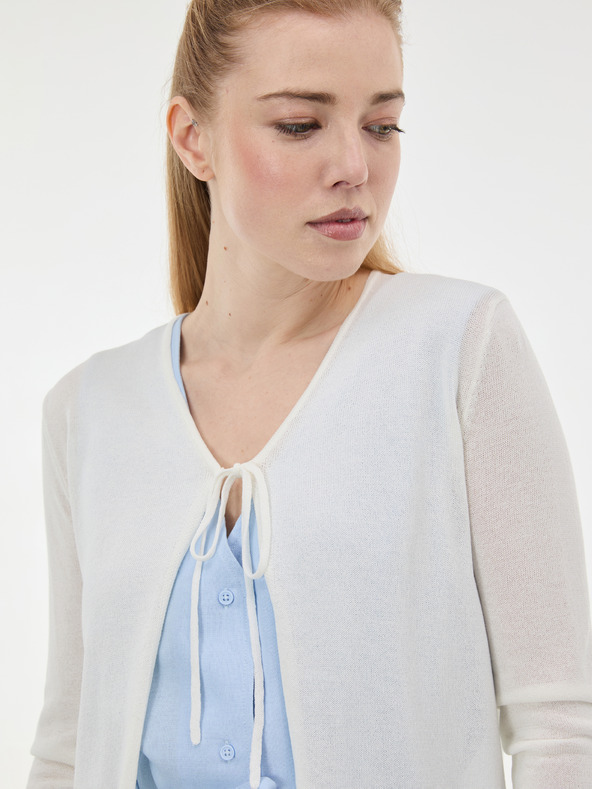 Orsay Kremna ženska jopa s krznom ORSAY