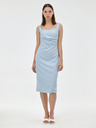Orsay Svetlo modra ženska midi obleka ORSAY