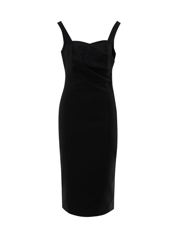 Orsay Črna ženska oprijeta obleka ORSAY