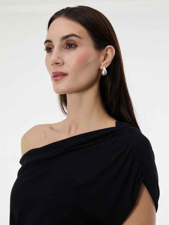 Orsay Črna ženska midi obleka ORSAY