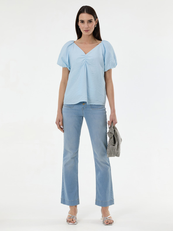 Orsay Svetlo modra ženska bluza ORSAY