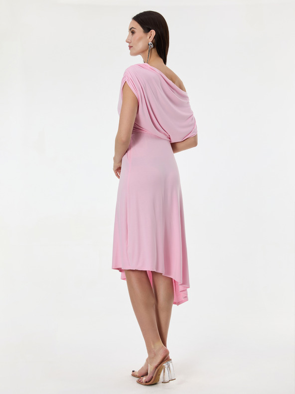 Orsay Svetlo roza ženska midi obleka ORSAY