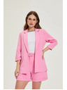 Moodo Suknjič s 3/4 rokavi rožnat Moodo