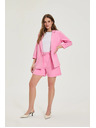 Moodo Kratke hlače s pasom rožnate Moodo