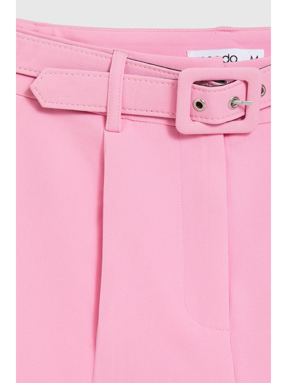 Moodo Kratke hlače s pasom rožnate Moodo