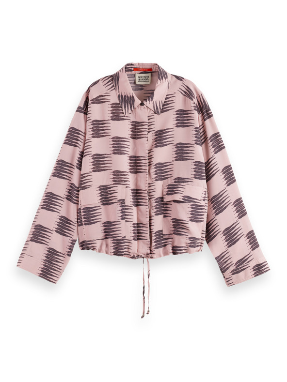 Scotch & Soda Roza ženska srajca s vezavanjem