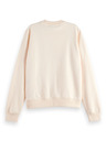 Scotch & Soda Zenska kremasta pulover z napisom