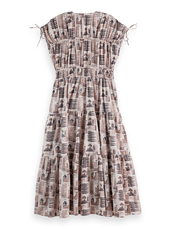 Scotch & Soda Ženske ohlapne midi obleke