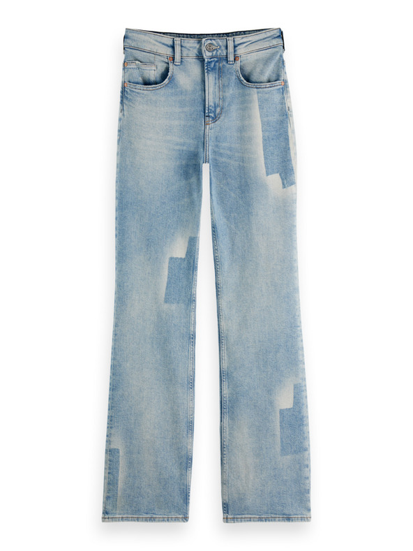 Scotch & Soda Ženske razširjene džins Art from the Hearth