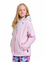 Meatfly Meatfly otroška SNB & SKI jakna Deliah Grey/Pastel Pink