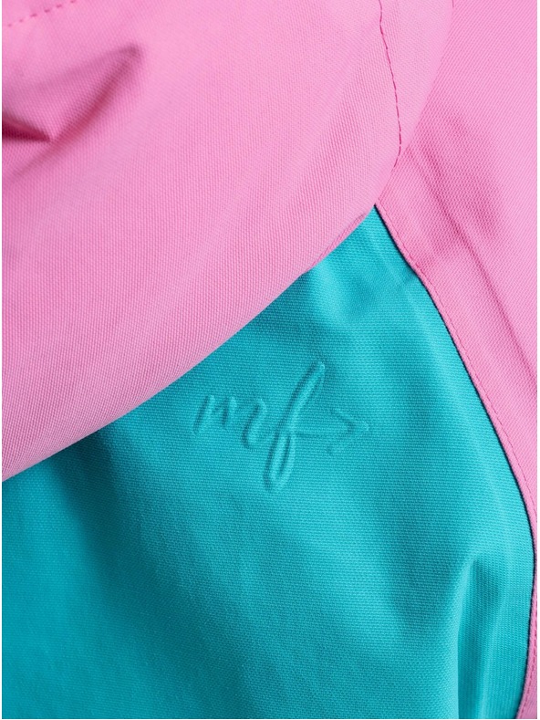 Meatfly Meatfly otroška SNB & SKI jakna Deliah Hot Pink/Turquoise